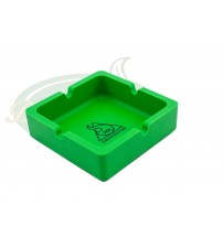Cinzeiro de Silicone Quadrado Squadafum Verde