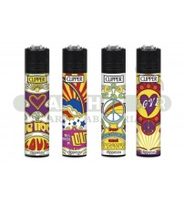 Isqueiro Clipper - Hippie Motive - Grande