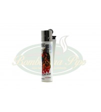 Isqueiro Clipper Raw Girl - Branco