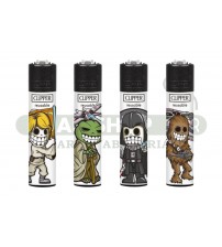 Isqueiro Clipper - Space Warriors - Grande